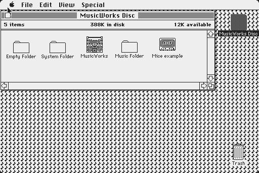 Screenshot for MusicWorks v1.0